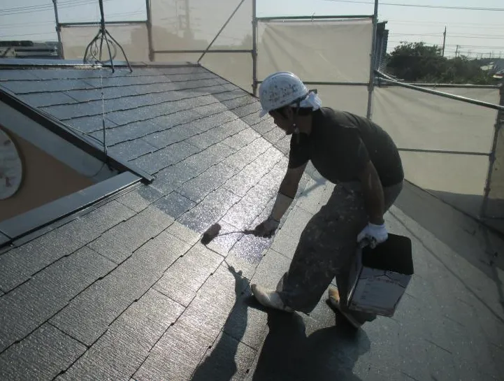スレート屋根の葺き替え